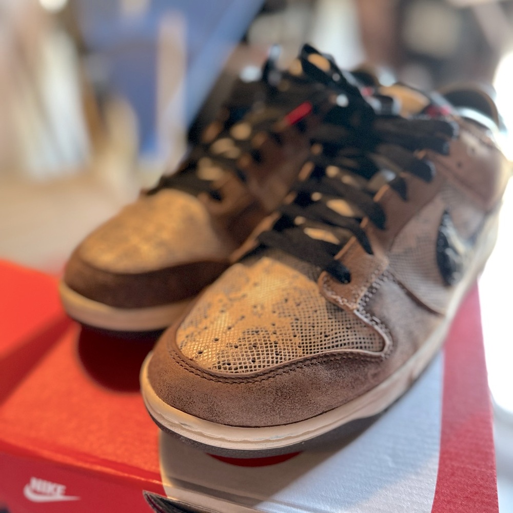 Nike Dunk Low Premium
CO.JP Brown Snakeskin